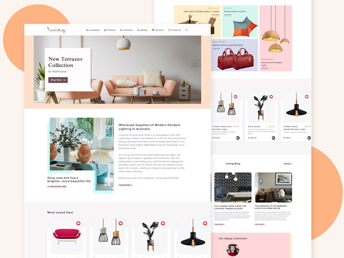 Provide clean and simple web ui ux design by Rnkshuklaaa | Fiverr