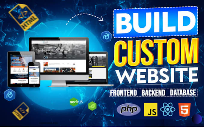 do website development , custom website development ,website coder