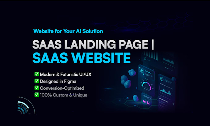 design saas landing page, figma landing page