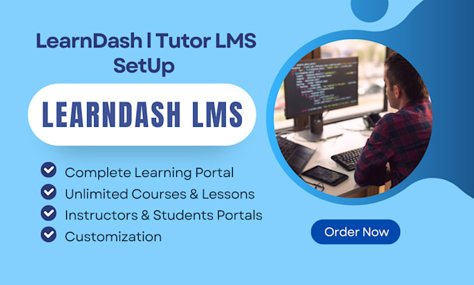 develop wordpress lms website with learndash lms