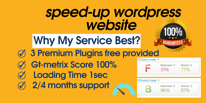 increase  wordpress website speed optimization with wp rocket