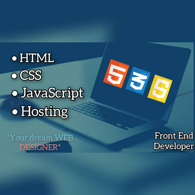 Design website using html css and js by Daniyal6429 | Fiverr