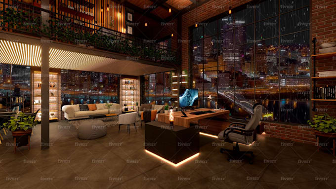 design a realistic virtual background for streams and online meetings