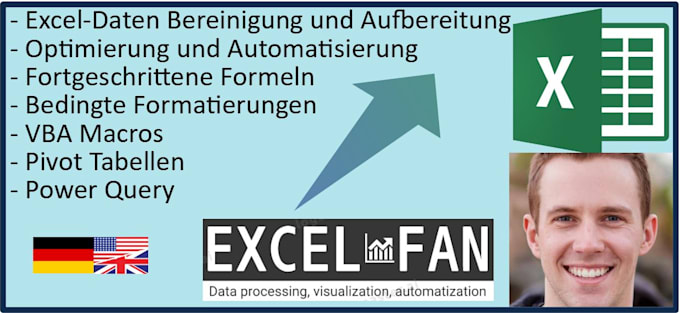 automatize, clean, prepare and visualize your excel tables