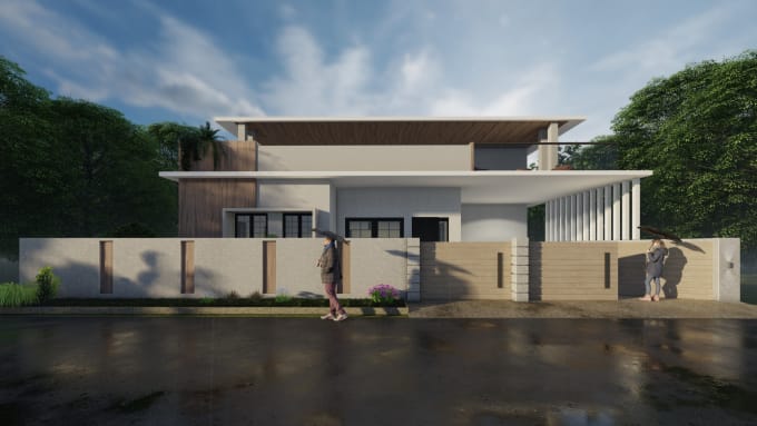 modeling and render your exterior and interior design