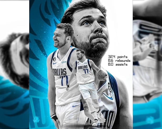 design a professional sports poster, flier or edit