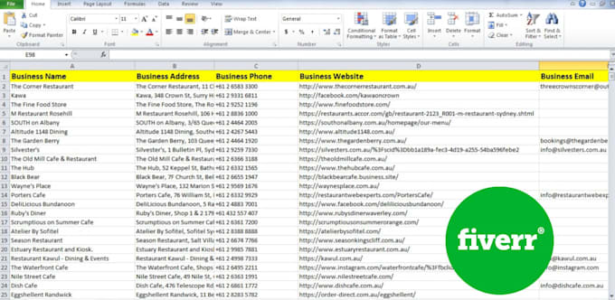 do b2b lead genaration and business email list building