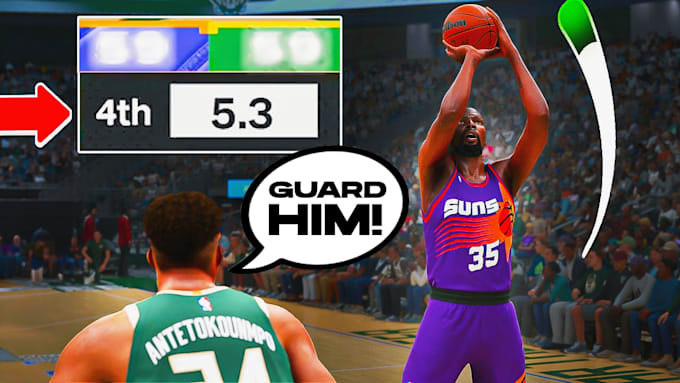 design nba 2k26 and 2k thumbnails