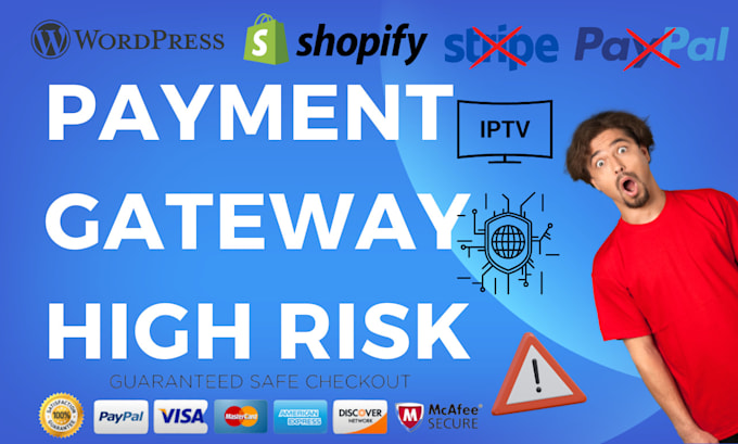 setup high risk payment gateway for digital products 2d 3d