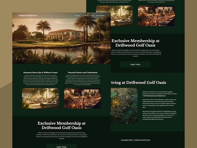 create a stunning landing page design