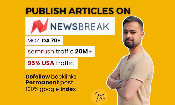 publish article on newsbreak with dofollow links