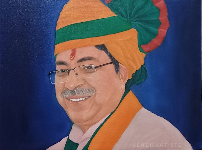 Make realistic oil painting of your picture by Shishupal26 | Fiverr
