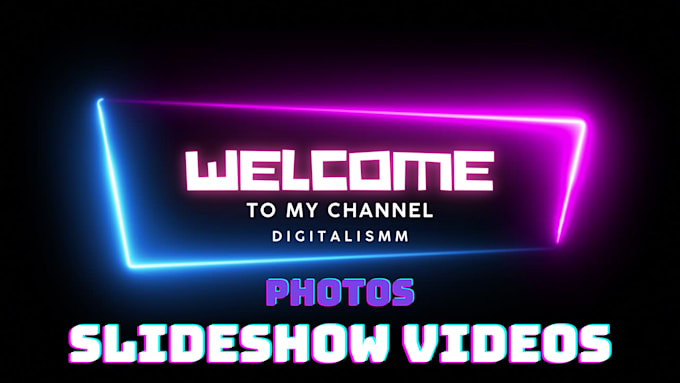 create engaging slideshow videos with any photos, or images