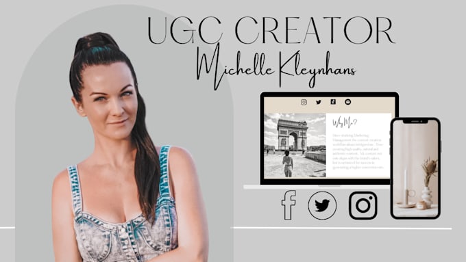 create ugc video content for tiktok, ig reels, ads