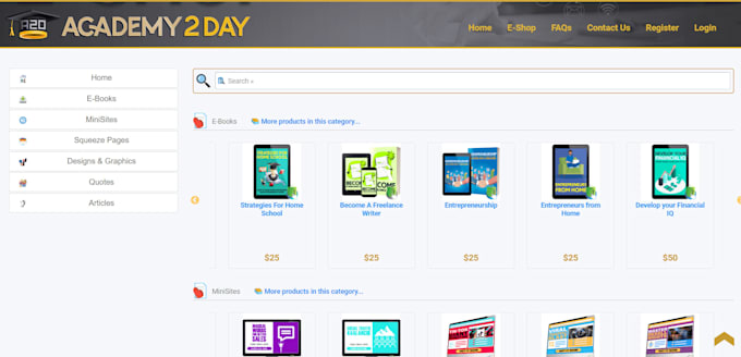 create digital products marketplace automated website 30 auto payment methods