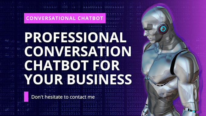 Create professional conversation chatbot for your business by Subhan ...