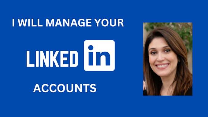 Manage your linkedin account by Elindacami Fiverr