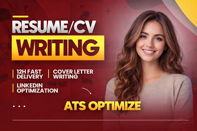 Make federal executive ats optimize cv resume maker write cover letter ...