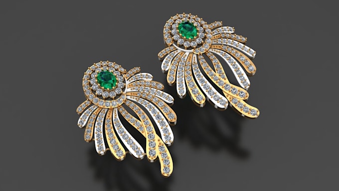 do  3d jewelry design and 3d jewelry cad design