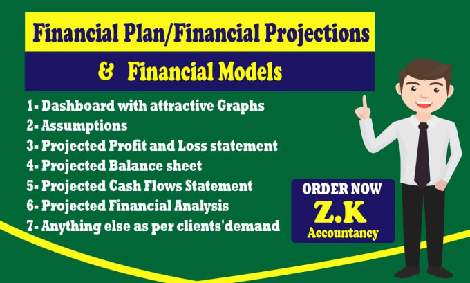 do financial projections, models, forecasting, cash flows, financial statements