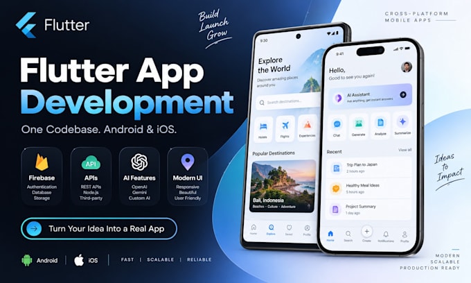 build ai powered flutter apps for android and ios