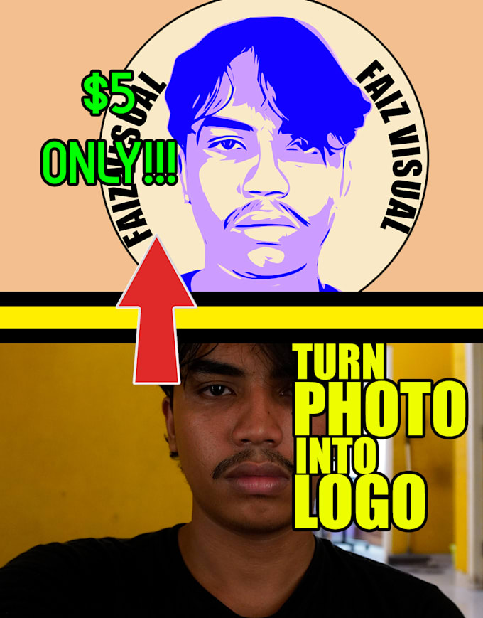 Transform your photos into vector logo by Faeze25 Fiverr