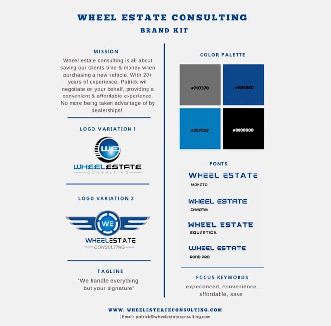 Create a starter branding kit for your business by Taylorc_ | Fiverr