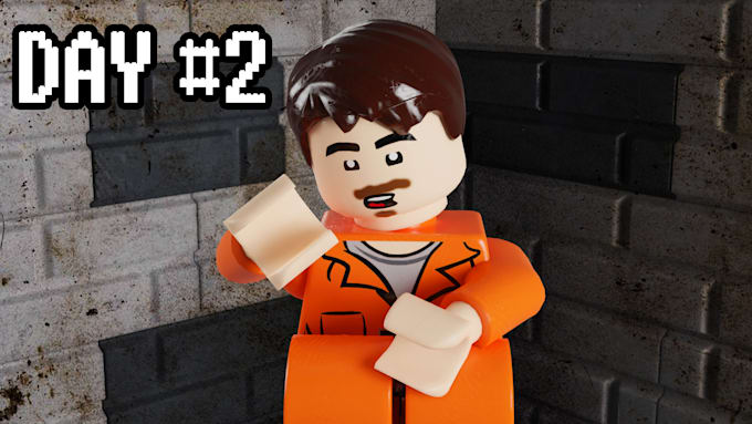 make a lego youtube thumbnail