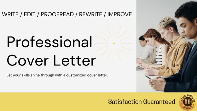 Write, edit, and rewrite a professional cover letter by Limce89 | Fiverr