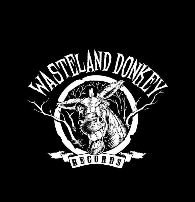 do fantastically structured wasted donkey records logo
