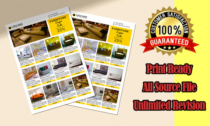design product catalog, postcard, invitation card, and menu