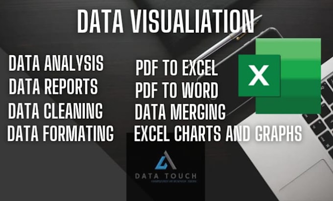 Do excel data analysis and visualization report by Datatouch | Fiverr