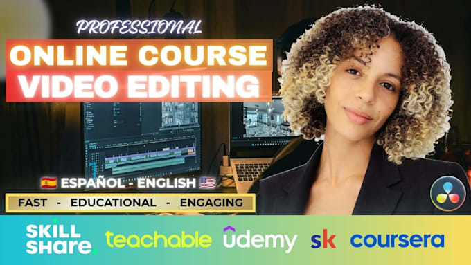 edit engaging and professional online course videos