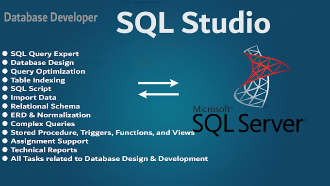 Assist you with sql, mssql, mysql tasks and relevant queries by F ...