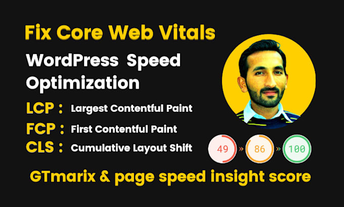 improve core web vitals and wordpress page speed issues