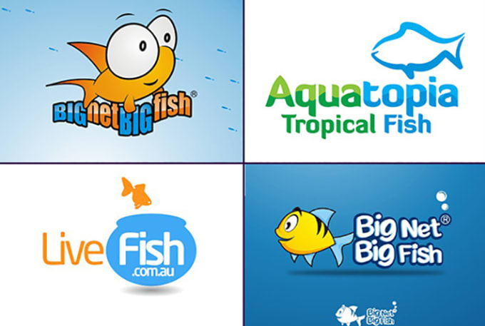 design beautiful fishing logo with source file for you