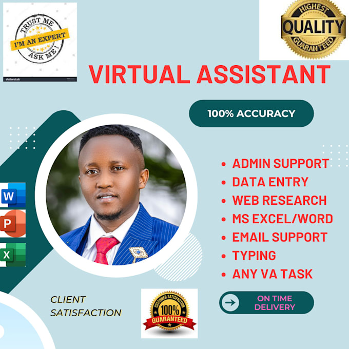 be your professional administrative virtual assistant