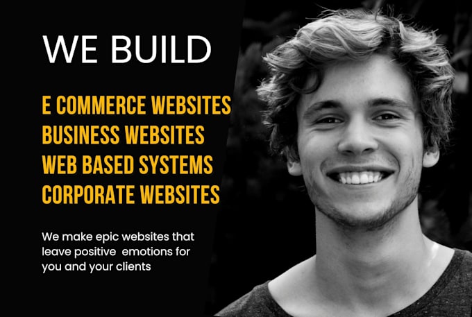 develop business ecommerce websites with shopping cart