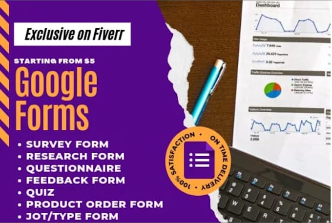 Create professional google form or questionnaire in 1 day by ...