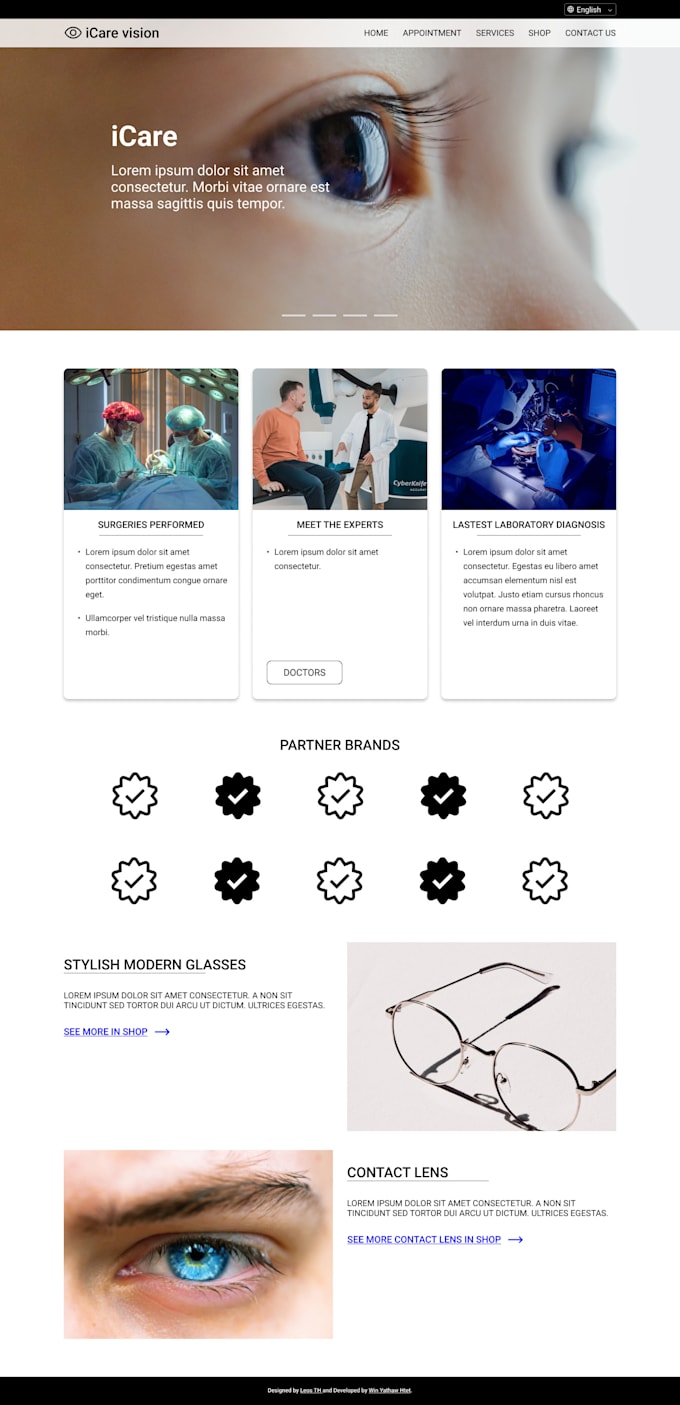Do ui web designs and frontend development by leos th fiverr