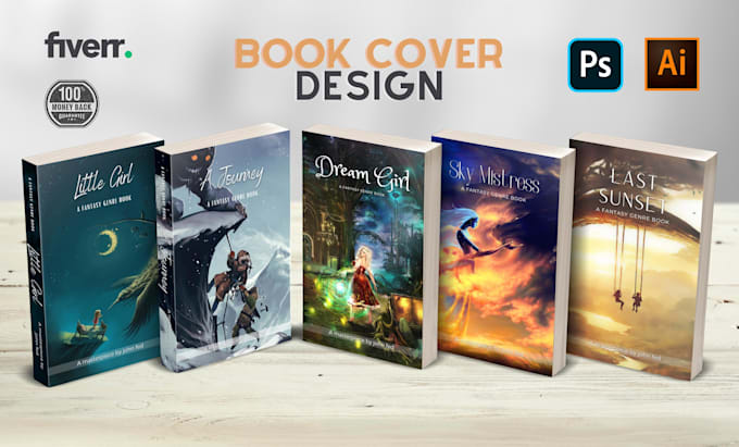 design professional book covers or ebook covers