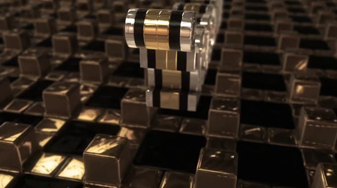 make custom 3d logo animation in e3d, c4d and in blender