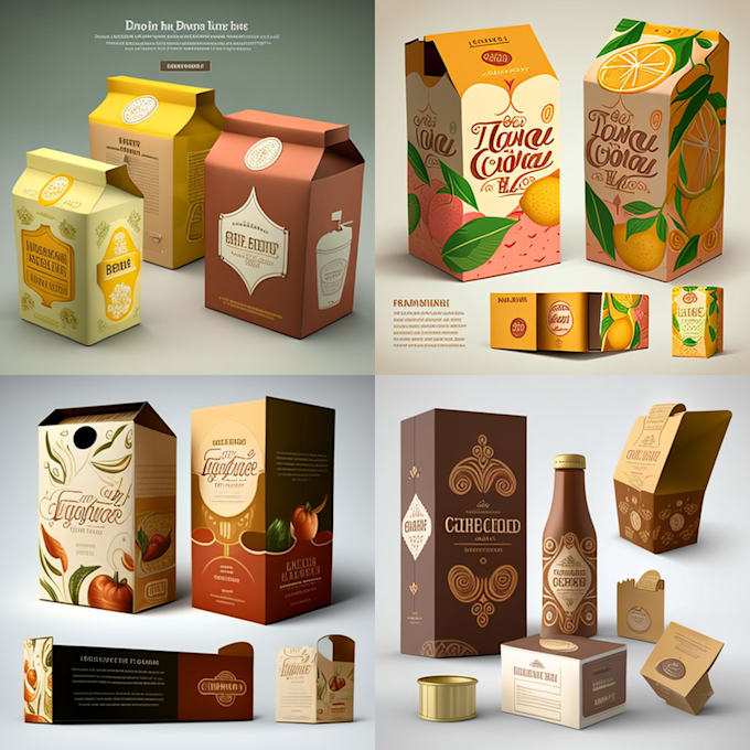 Design custom product packaging design templates by Designinghub621