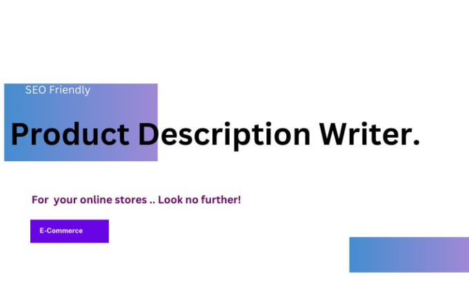 Freelance e-commerce product description writing tips
