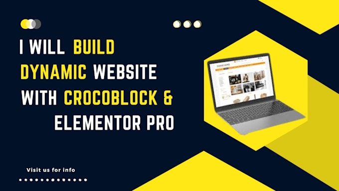 build a dynamic website with crocoblock elementor pro