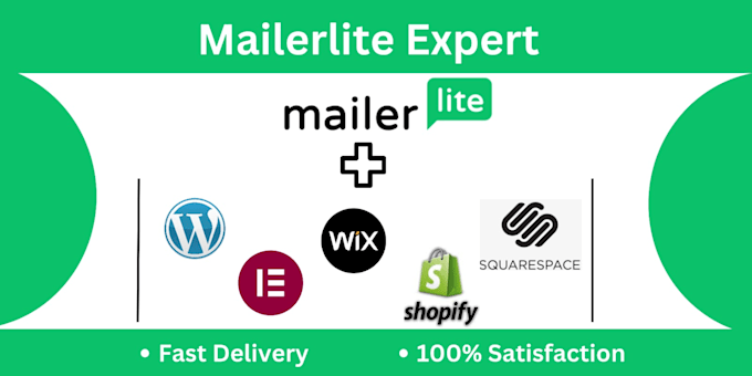 Integrate mailerlite email automation flow funnel form landing