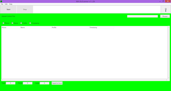 provide whatsapp business scraping tool for leads generation