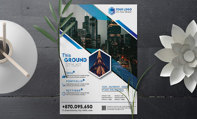Do modern flyer, event poster design for your business by Rhd ...