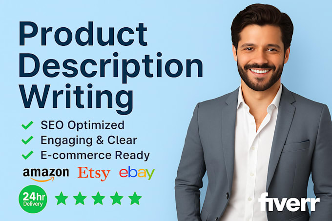 write compelling and SEO optimized product descriptions that sell