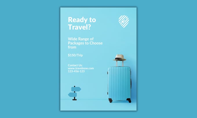 Design travel posters, travel posts, flyers, and youtube thumbnails by ...
